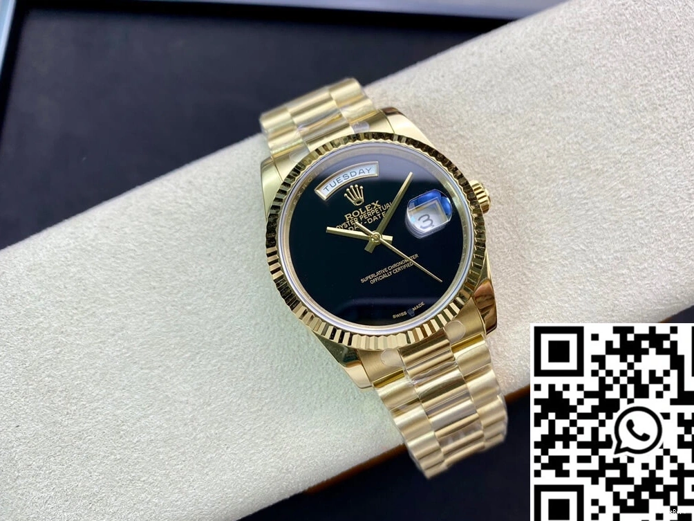 Day Dial Date Rolex Double Black Calendar BP 36MM Factory 0807